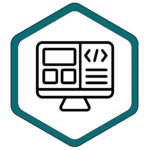Custom website and e-commerce development icon – VirtualReality